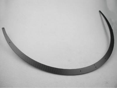 Serviço profissional do CNC da fibra do carbono do composto da espessura 3mm