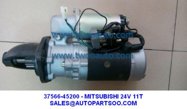37566-45200, 34566-05200 - MITSUBISHI NEW STARTER 24V 7.5KW 11T MOTORES DE ARRANQUE