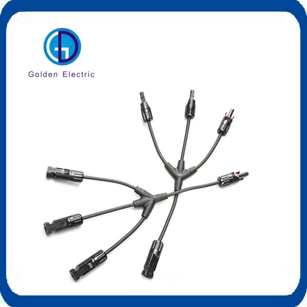 PV Mc004-3t1 Round Connector 1500V/30A Compatible with Mc4 Integration PV004-3t1
