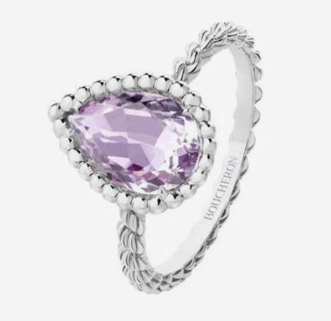 Cultivo artificial cor dopada safira AL2O3 método personalizado CZ roxo