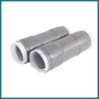 Structure de tube en caoutchouc de silicone à haute élasticité à refroidissement par rétrécissement avec mastic intégré