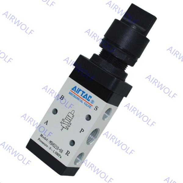 AIRTAC M5 Series 5/2 way Pneumatic Mechanical Control Valve 1/8, 1/4 with 0~1.0MPa Operating Pressure –20~+70℃ Working Temperature Range and Directional Control Function