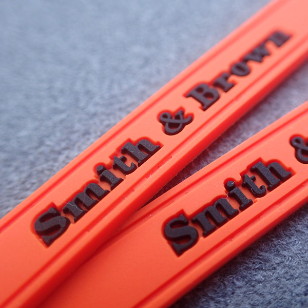 Washable ярлыки одежды PVC резиновые для шляп