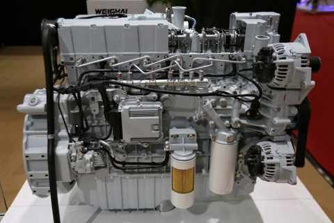 Достоверные запасные части автобусов Yutong Bus ZK6119H Weichai Engine WP7.300E55 Высокая точность
