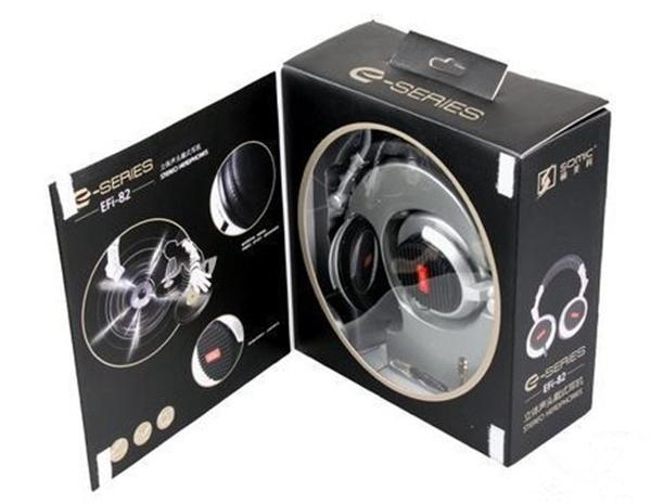 Cardboard Earphone Packaging Box with Hanger
