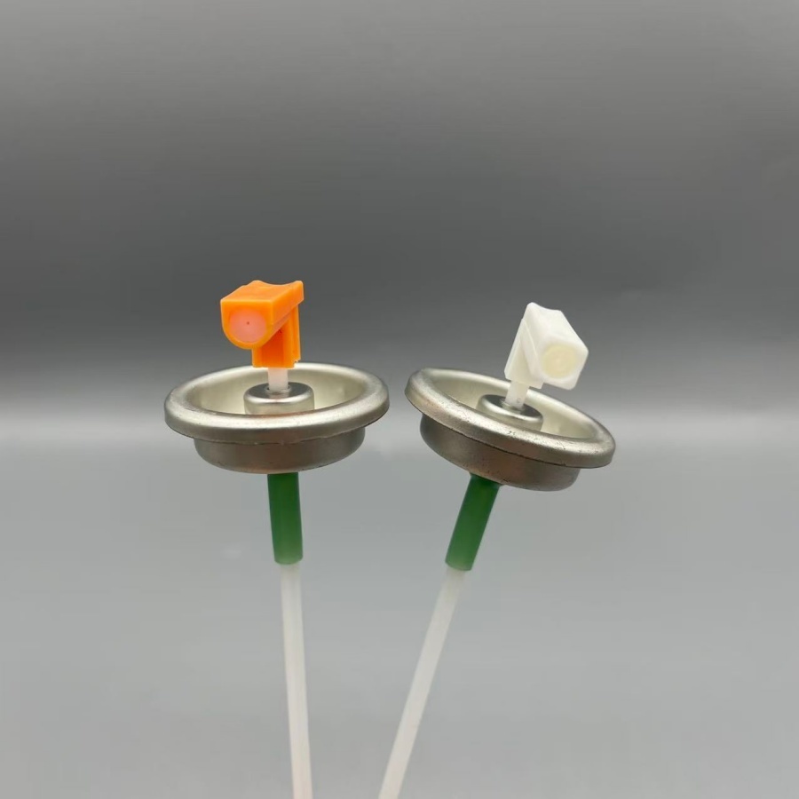 Seven-Dose 1 Inch Aerosol Dispensing Valve with Customizable Stem and Actuator Selection