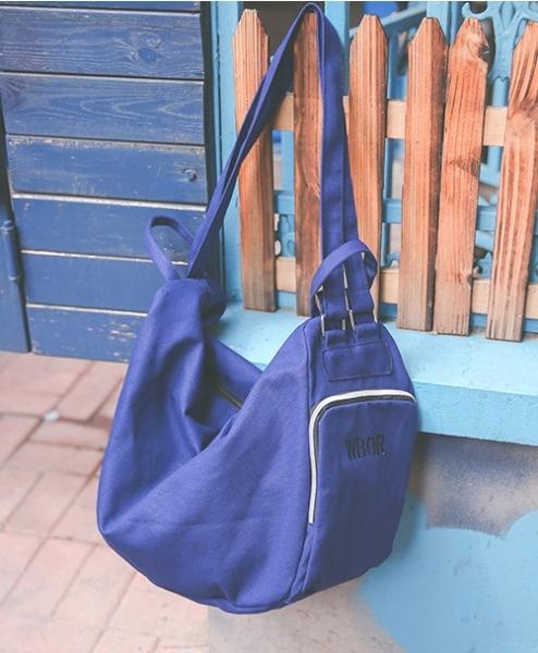 Direct foreign trade embroidery letter backpack academic style shoulder bag women's tide diagonal bag multi-purpose bag
