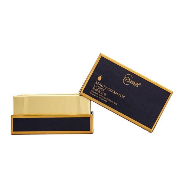Makeup Packaging Reusable Non-Toxic Empty Paper Material Face Cream Box For Skin Care