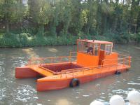 16cbm High Efficiency Aquatic Weed Harvester For Lake Cleaning