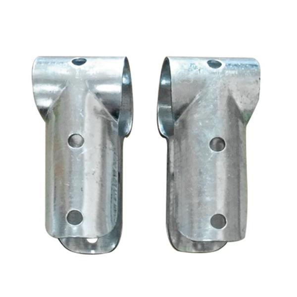 Roof Spring Lead Spring Hoop End Cap Material de aço galvanizado Acessórios de estufa
