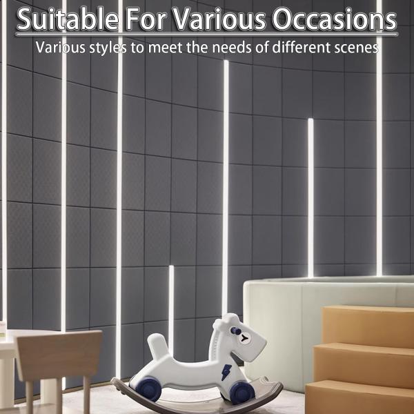 Aluminum Alloy Linear Light Strip Slot Embedded LED Strip Light Aluminium Profile