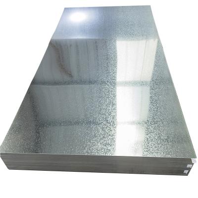 Folha de metal galvanizada a quente 0,5 mm 0,6 mm 0,7 mm 0,8 mm 0,9 mm 1 mm Para uso decorativo