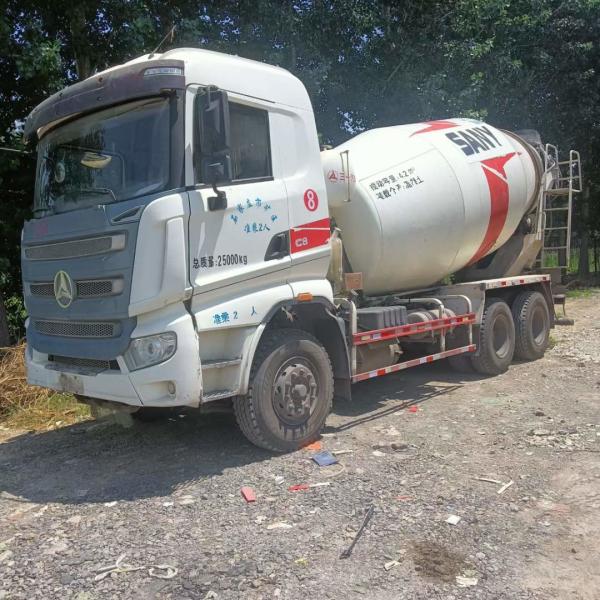 12cbm Used Cement Truck Truck Mixer Shacman Weichai WP10.336E53 Engine
