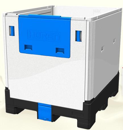HDPE Plastic Foldable IBC Container 1200L For Food And Chemical Storage