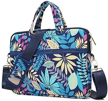 Red Bohemia Patten Waterproof Laptop Shoulder Messenger Bag Case Sleeve for 12 Inch 13.3 Inch Laptop