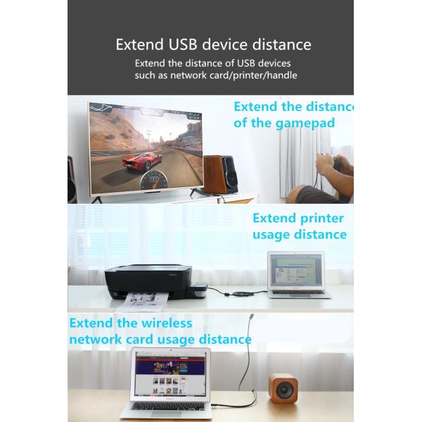 Удлинительный кабель USB 3.0 5 Гбит/с, от гнезда к штекеру, для принтера и зарядки