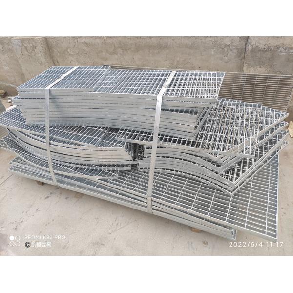 Special Shaped Steel Grating Hot Dip Galvanized Customized G325/30/100