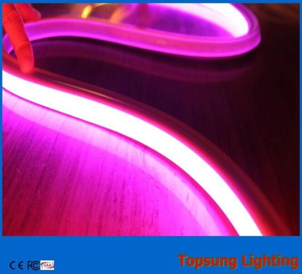 tubes en PVC violet à néon LED flex 220v 120 leds/m pour la décoration extérieure