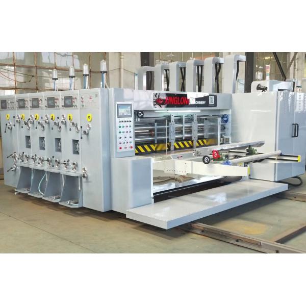 Full Automatic High Speed Flexo Printing Slotting Die Cutting Machine