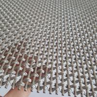 Stainless Steel Rope Architectural Wire Mesh For Staircases Isolation Screen