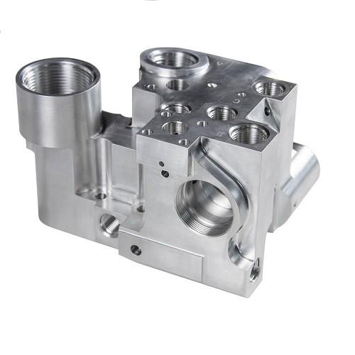 Aluminum Anodized 5 Axis Machined Parts , Finished Brass CNC Machining Parts