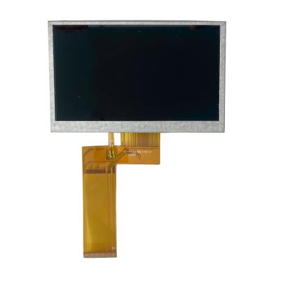 450nits Brightness RTP Touch Screen Panel IPS 4.3 Inch TFT LCD Display Module
