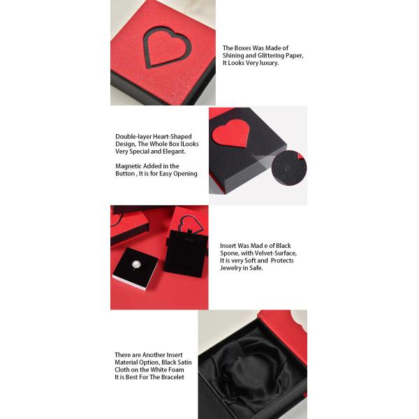 Подарочная коробка серьги обручального кольца коробки изготовленных на заказ ювелирных изделий упаковывая