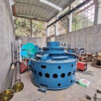 Gerador de turbina hidroelétrico de 250RPM 300RPM 375RPM Kaplan para a baixa cabeça