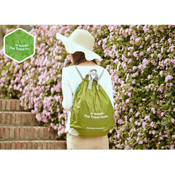 Promotional Printed New Style Folding Drawstring Gym Sports Backpacks