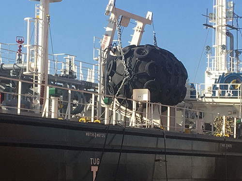 ультрафиолетовые лучи морского пневматического обвайзера 2500mm×5500mm анти- грузят обвайзер