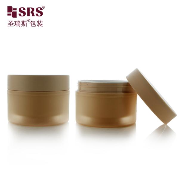 100g 150g 200g 250g en gros en plastique recyclé contenant vide pour soins de la peau Bouteilles cosmétiques de luxe