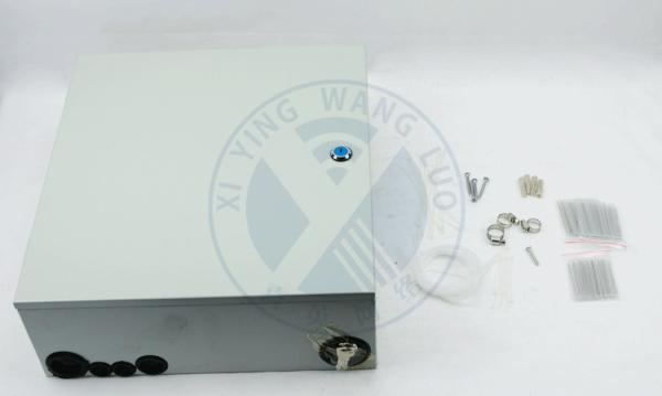 Intdoor wall mounted 72 ports fiber optic terminal distribution box