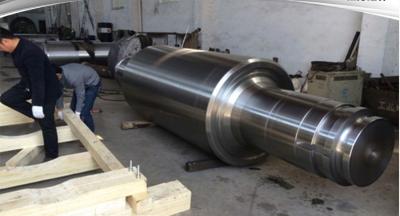 AISI4140 1.7225 42crmo4 Die Forging Solid Steel Shaft Forged Steel Rolls
