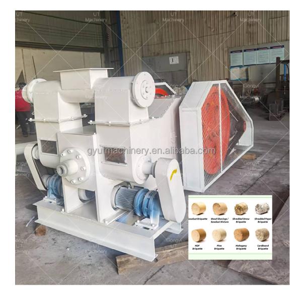 Round Stick Shape Wood Sawdust Mechanical Stamping Machine for Biomass Briquettes