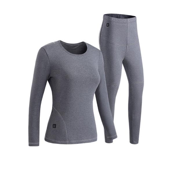 USB Charging Electric Heating Suit Thermal Long Sleeve Underwear