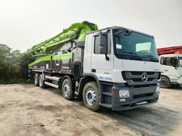 2014 Zoomlion 52m Concrete Pump Truck Mounted  Semi Dry Hydraulic