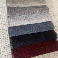 Tissu de canapé en chenille de style européen, résistant à l'eau, de style uni