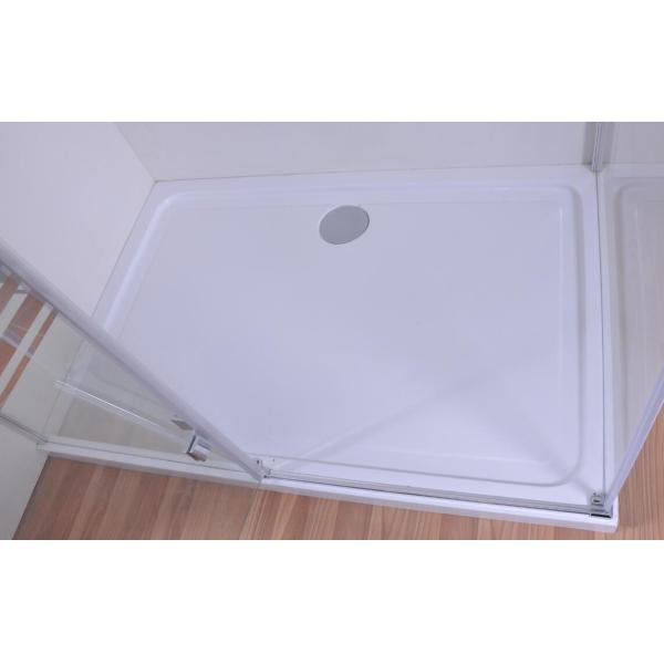 Modern Enclosed Glass 1200 X 800 Shower Enclosures With 5Cm ABS Tray