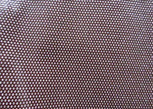 1.38m Width Faux Perforated Leather Fabric For Shoes Bags Clothing