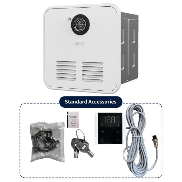 Propane Camper Hot Water Heater For Off Grid Cabin Motorhome Anti Freeze Protection
