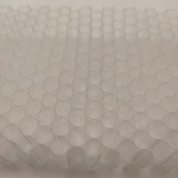 Produits de nid d'abeilles de PC, âme en nid d'abeilles de polycarbonate pour le tamis filtrant de Photocatalyst