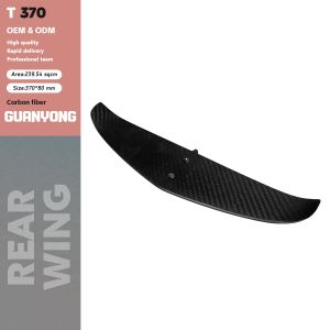 Black Hydrofoil Rear Wings Red ODM Fuselage Wing For Surfing