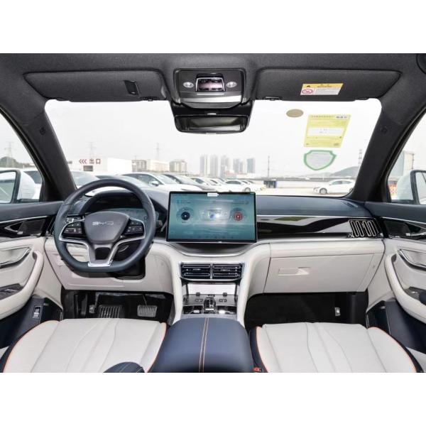 2024 Model Byd Song Plus EV 605km Top Version Auto SUV White Electric Car Smart Used