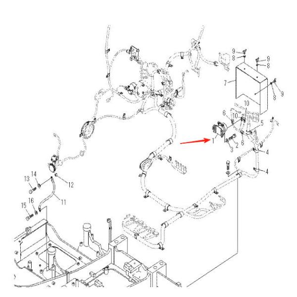PC60 PC70 PC110-8M0 Excavator 24V Battery Relay Switch 08088-70000 08088-30000