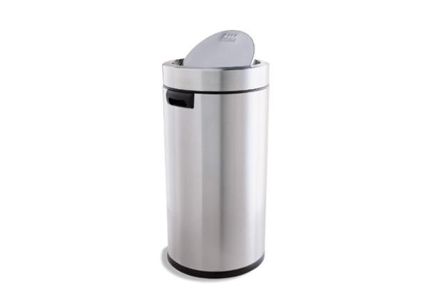 201 / 304 / 316 Stainless Steel Garbage Can , Stainless Steel Waste Bin Customized Color