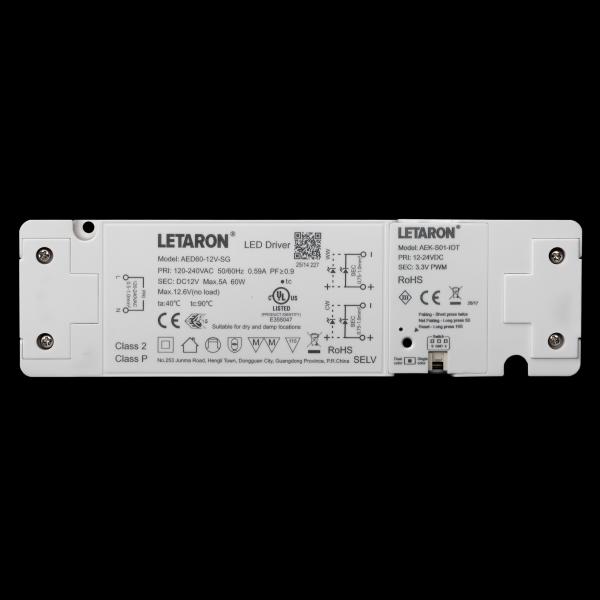 CE UL Certified Slim 24V LED Driver for Kitchen Cabinet Lighting 80W/90W/150W/200W 120V-240VAC Under Cabinet LED Driver for Smart Home Lightings