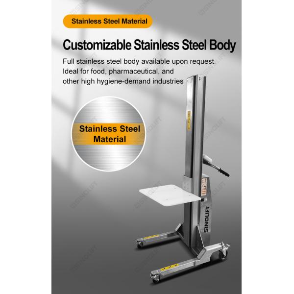 SINOLIFT ESG100 ESG150 Lightweight Electric Screw Stacker