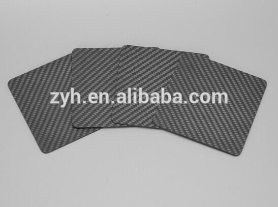 Square Carbon Fiber Drink Coaster