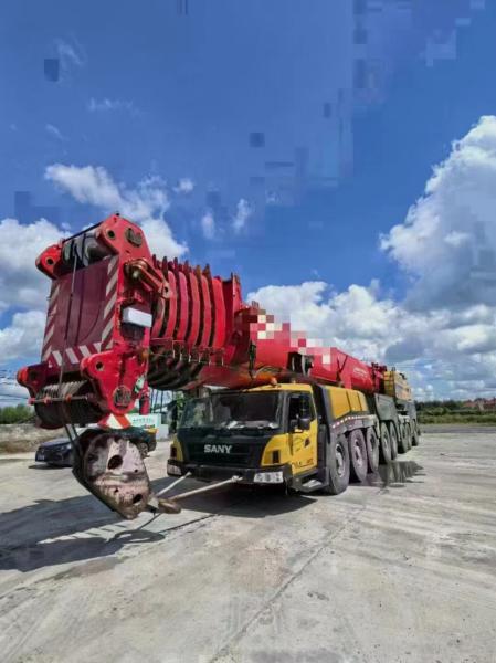 2015 SANY 600 Ton Heavy Duty Mobile Crane High Speed With 90meter Main Boom