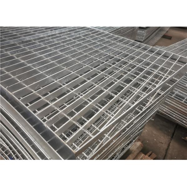 Silver Color 316 Stainless Steel Floor Grating 100mm*6mm For Power Stations